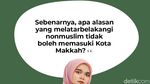 Alasan Nonmuslim Tidak Boleh Memasuki Kota Makkah