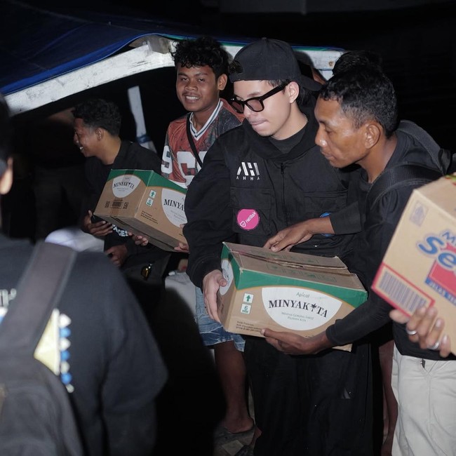 Atta Halilintar Rasakan Gempa Susulan saat Beri Bantuan ke NTT
