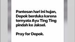 Reaksi Ayu Ting Ting Saat Depok Kehilangan Dirinya Pindah ke Jaksel