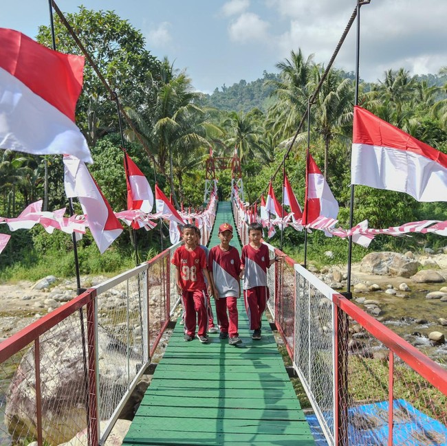 Bantu Mobilitas Warga, Puluhan Jembatan Garuda Dibangun di Sulteng