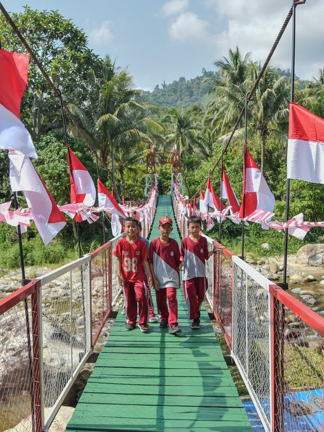 Bantu Mobilitas Warga, Puluhan Jembatan Garuda Dibangun di Sulteng