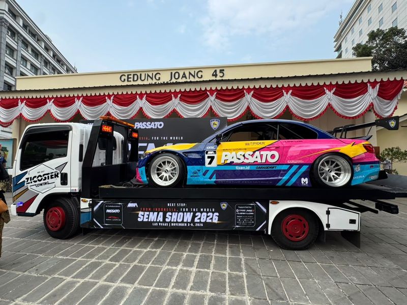 BMW Passato, modifikasi hasil karya anak bangsa ini menuju ajang otomotif dan modifikasi paling bergengsi di dunia, SEMA Show 2026, 3–6 November 2026 di Las Vegas Convention Center, Nevada, Amerika Serikat.