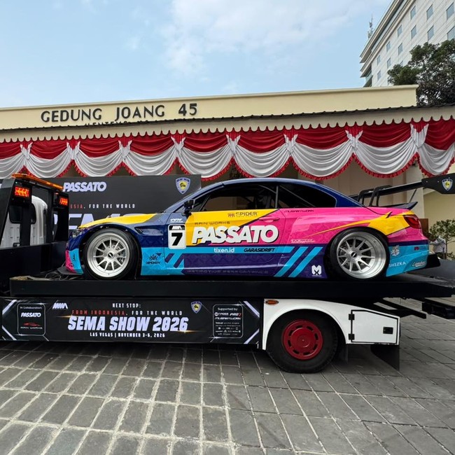 Mobil Modifikasi Karya Anak Bangsa Bakal Mejeng di SEMA Las Vegas