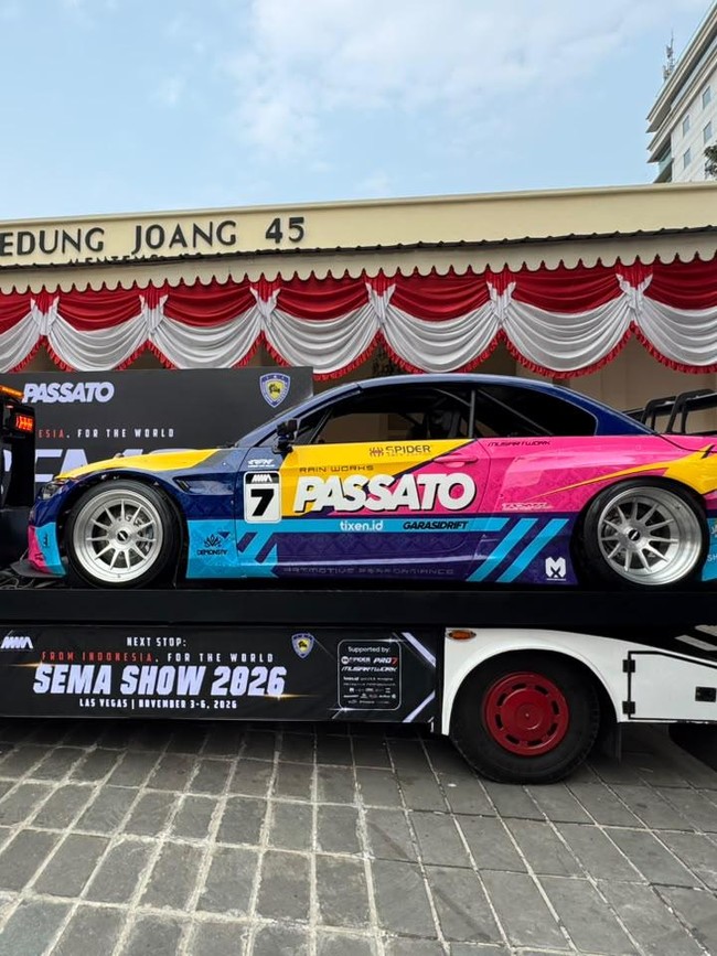 Mobil Modifikasi Karya Anak Bangsa Bakal Mejeng di SEMA Las Vegas