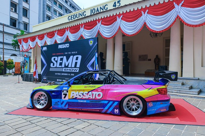 BMW Passato, modifikasi karya anak bangsa menuju ajang otomotif dan modifikasi paling bergengsi di dunia, SEMA Show 2026, 36 November 2026 di Las Vegas Convention Center, Nevada, Amerika Serikat.