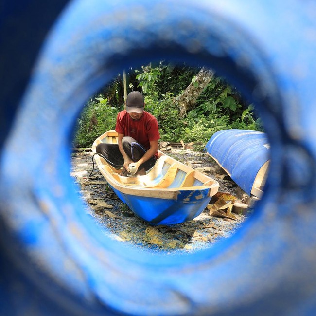 Dari Limbah Jadi Cuan, Perajin Aceh Ubah Drum Plastik Bekas Jadi Perahu Nelayan