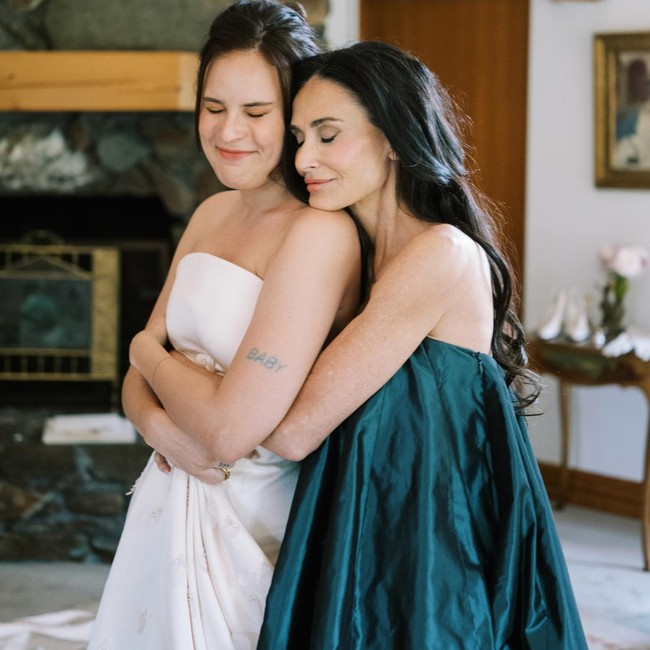 Demi Moore Tumpahkan Isi Hati Lihat Tallulah Willis Menikah