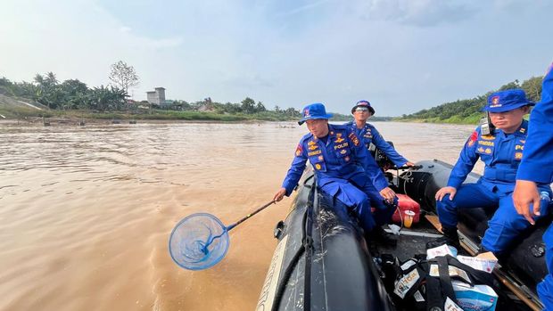 Green Policing di Arena Pacu Jalur, Kuansing. (Dok. ist)