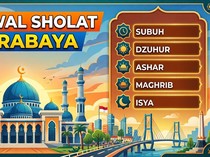 Jadwal Sholat Surabaya 22 Agustus 2026 untuk Waktu Ibadah Hari Ini