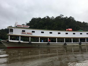 Mahakam Surut dan Longboat Tak Bisa ke Long Apari, Jalan Darat Banyak PR-nya