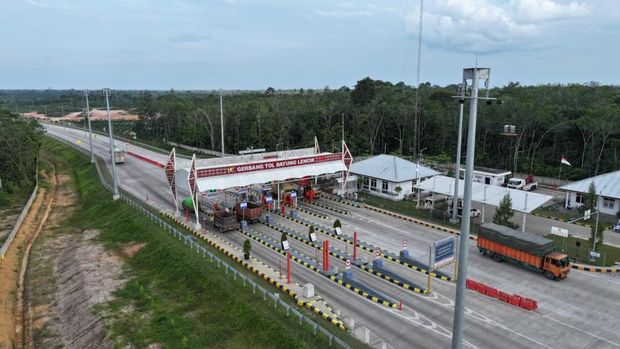 Jalan Tol Betung-Tempino-Jambi Seksi Bayung Lencir-Simpang Ness. (Dok. Hutama Karya)