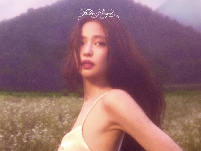 Album art EP Fallen Angel Jennie BLACKPINK.
