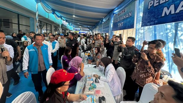 Kapolri hadiri Baktikes di DPD KSPSI AGN Jatim (dok.Polri)