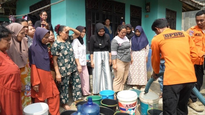 Kekeringan di Pandeglang (Aris/detikcom)