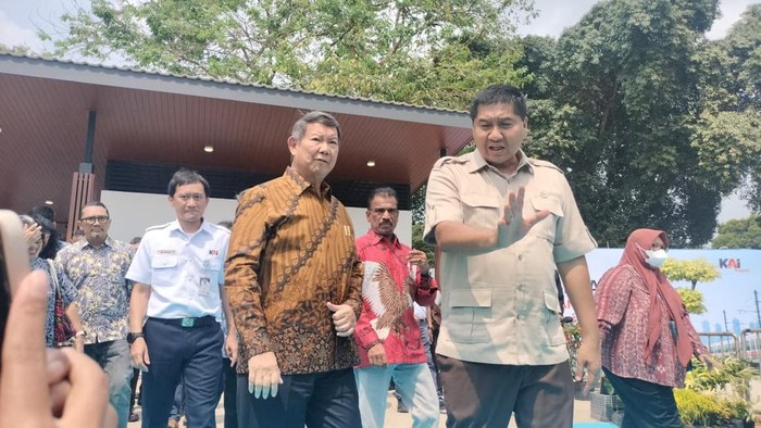 Ketua Satgas Perumahan Hashim Djojohadikusumo dan Menteri PKP Maruarar Sirait