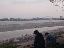 Air Laut Mulai Masuk ke Sungai Mahakam Kaltim yang Menyusut