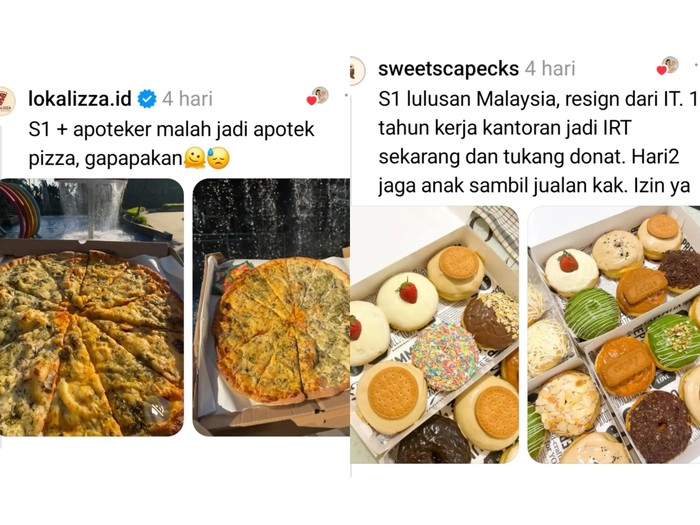 Lulusan S1 bangga jualan makanan