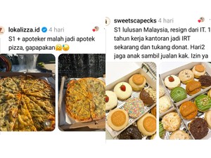 Salut! Lulusan S1 Ramai Pamer Kerjaan, Jualan Makanan hingga Potong Sapi