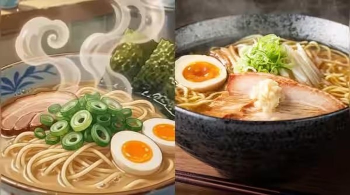 Makanan manga di dunia nyata