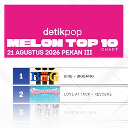BiiiG BIGBANG Nomor 1 di Chart Melon Top 100