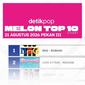BiiiG BIGBANG Nomor 1 di Chart Melon Top 100