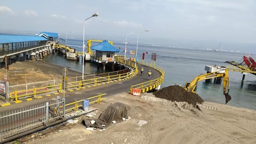 Operasional Dermaga II (MB II) di Pelabuhan Gilimanuk, Jembrana, Bali, resmi ditutup mulai Jumat (20/8/2026). (Foto: Istimewa)