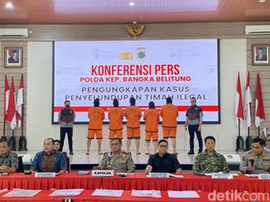 Polisi Babel Gagalkan Penyelundupan Pasir Timah Ilegal 90,1 Ton