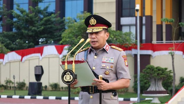 Polda Riau menggelar Upacara Hari Juang Polri 2026, Jumat (21/8/2026). Di momen ini Kapolda Riau Irjen Pol Herry Heryawan membacakan naskah Proklamasi Polisi 1945.