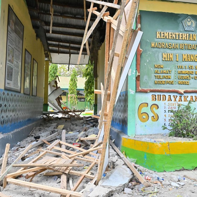 Gempa NTT Rusak Sekolah, 804 Fasilitas Pendidikan Terdampak