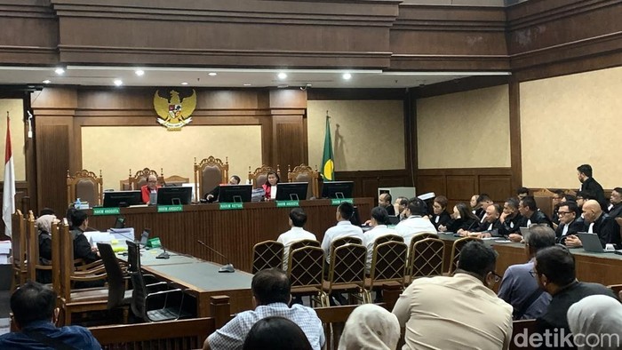 Sidang Kasus Korupsi LPEI (Mulia/detikcom)