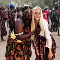 Destinasi terakhir Sophia adalah negara-negara Afrika seperti Mali dan Chad, serta Venezuela. Foto: Instagram @sophialeetravel