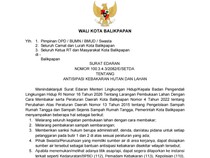 Karhutla Meluas, Warga Balikpapan Dilarang Buka Lahan dengan Api