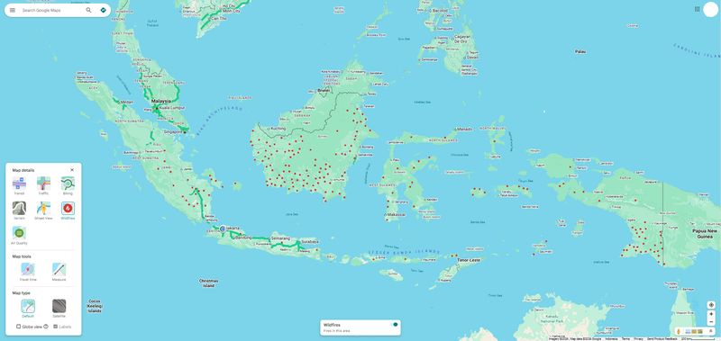 Tangkapan layar laman Google Maps