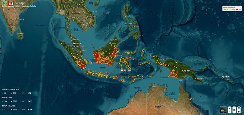 Tangkapan layar laman SiPongi Kemenhut