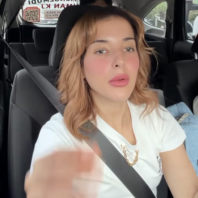 Pertama Kali! Tasya Farasya Belajar Nyetir Mobil di Usia 34 Tahun