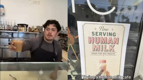 Viral! Kafe Ini Sajikan Minuman dengan Campuran ASI