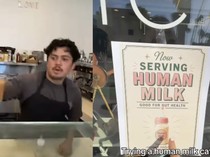 Viral! Kafe Ini Sajikan Minuman dengan Campuran ASI