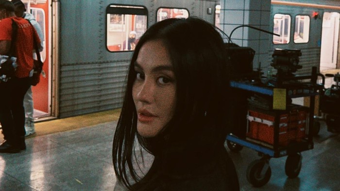 Agnez Mo Syuting Reacher