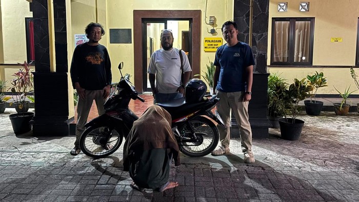 Begal payudara di Kecamatan Sapuran, Kabupaten Wonosobo, ditangkap polisi, Jumat (21/8/2026).
