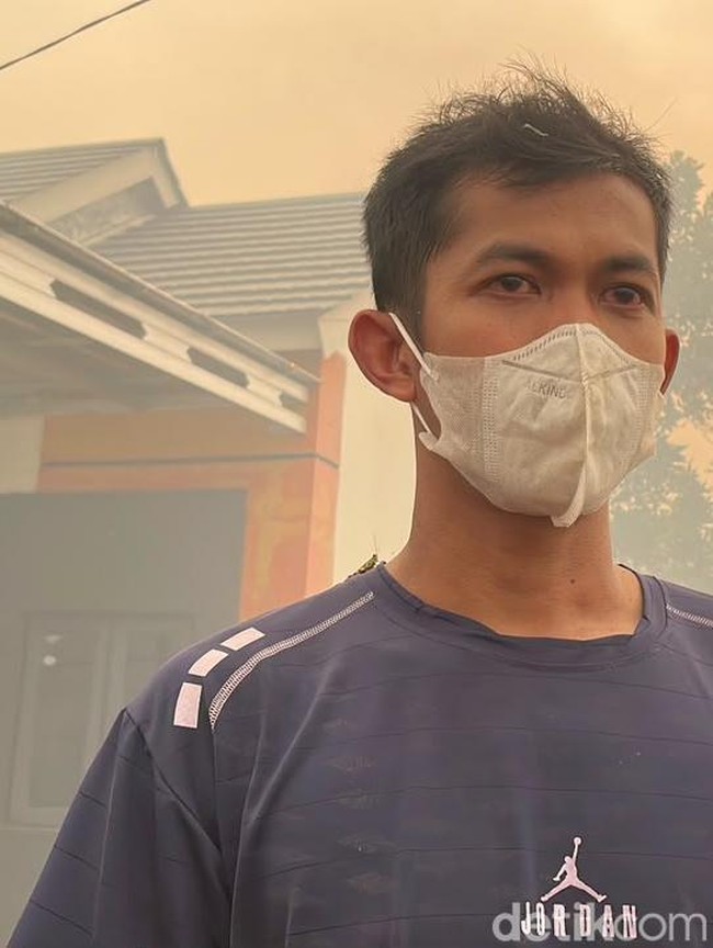 Begini Potret Kabut Asap di Banjarbaru yang Dinilai Gubernur Tak Parah