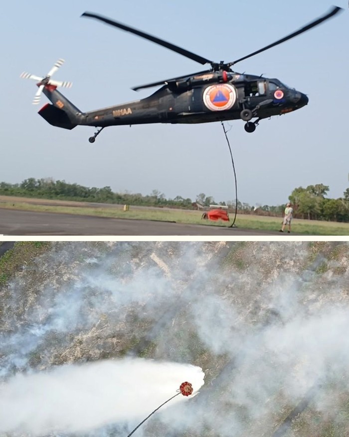 BNPB Lakukan Pemadaman karhutla dari Udara
