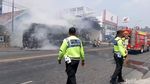 Kebakaran Bus Eka di Madiun