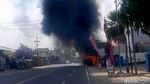 Kebakaran Bus Eka di Madiun