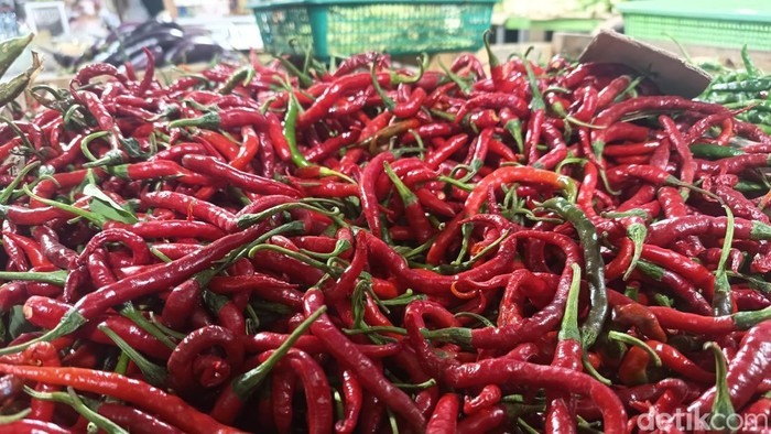 Harga cabai merah di Sumut lesu pekan ini.