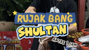  Video: Antre 1 Jam Demi Rujak Buah Langka Bang Shultan