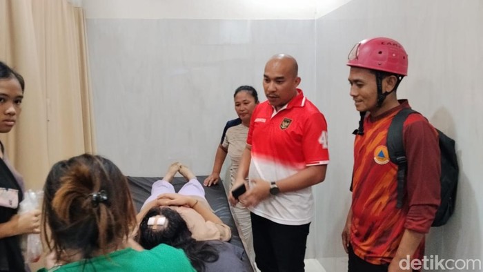 Korban dibawa ke Klinik Pratama Rawat Inap Pera, Kota Medan, Sabtu (22/8/2026). (Juita Sinuhaji/detikSumut)
