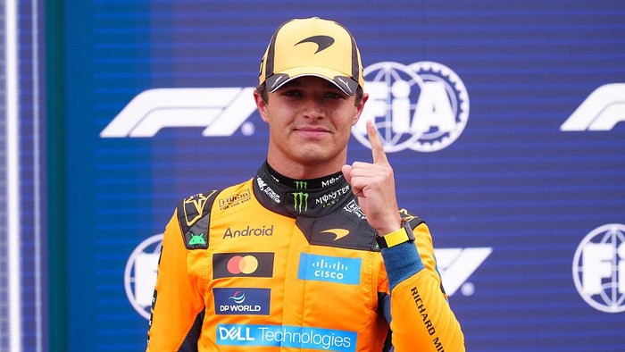 Norris akan memulai balapan GP Belanda dari grid terdepan.