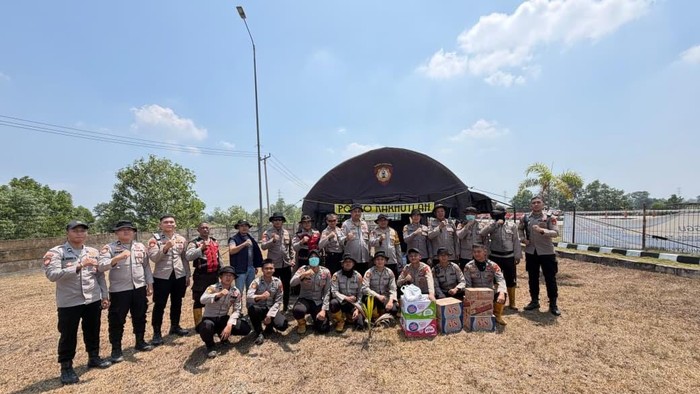 Mitigasi Karhutla, Polda Sumsel Tinjau Pos Pantau Ops Aman Nusa II 2026