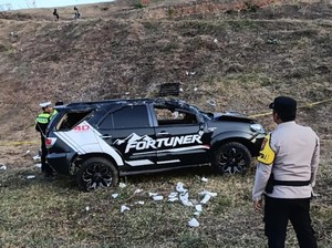 Fortuner Jatuh ke Jurang 40 Meter di Wisata Paralayang Sigi, Sopir Tewas