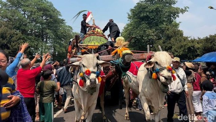 Parade cikar di Kediri